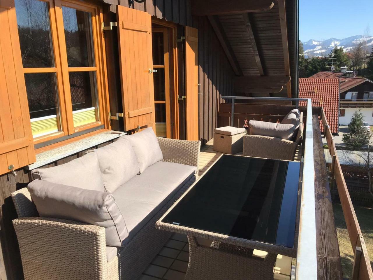 Fewo "Sonnenschein" Oberreute Exterior foto